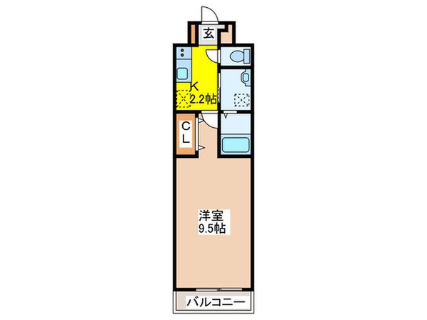 ジュネスエトワールの物件間取画像